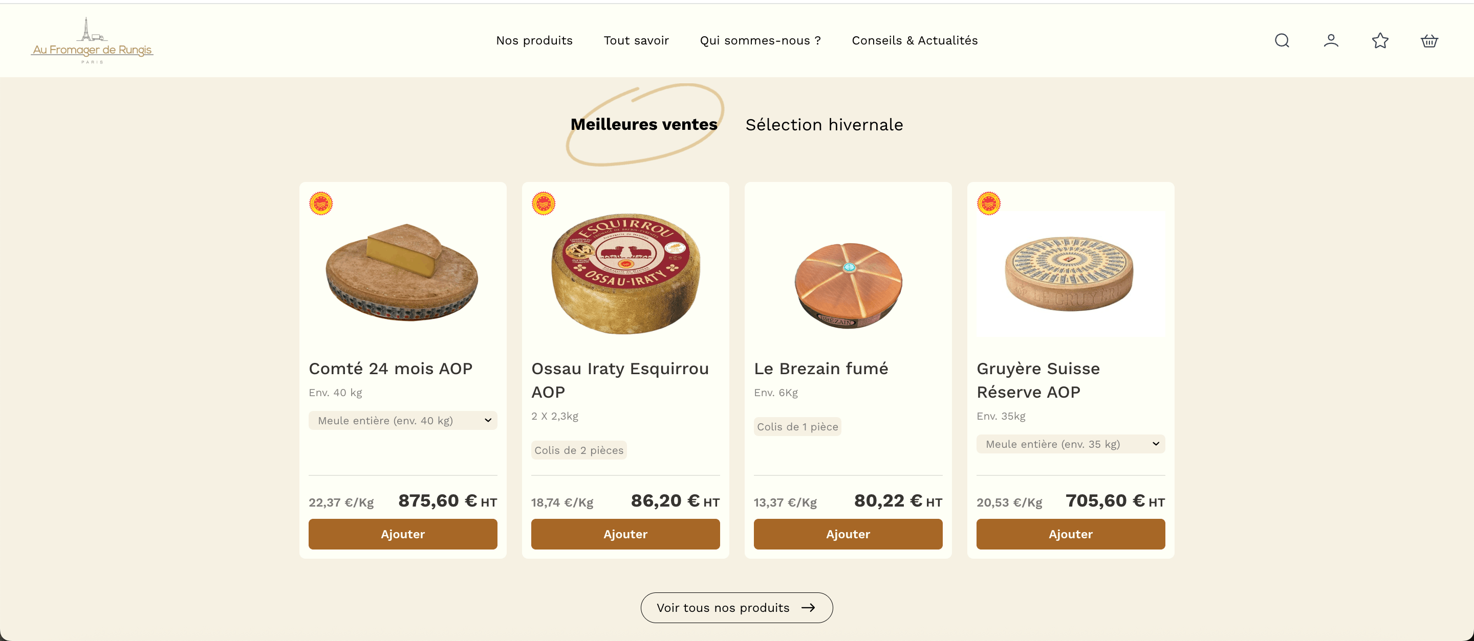 Au Fromager de Rungis